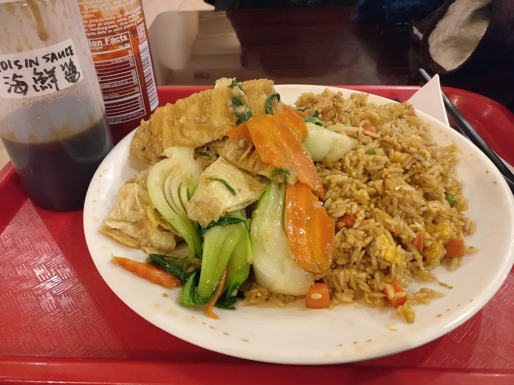 Tofu Skin Fried Rice